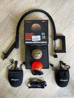 Deeper Chirp+ 2 a Držák Sondy Deeper Flexible Arm Mount