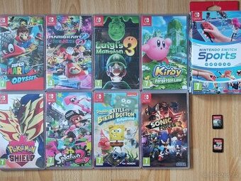 Hry Nintendo Switch TOP STAV
