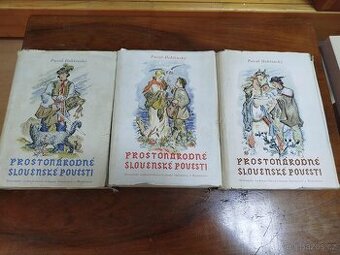 Prostonárodné slovenské povesti I.,II.,III.--1958--s ilustrá