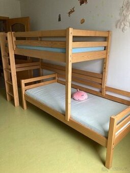Posuvná dětská palanda DOMINO - masiv