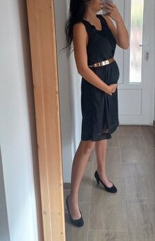 Těhotenské společenské šaty uni