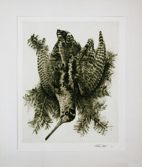 Originální grafika s loveckými motivy