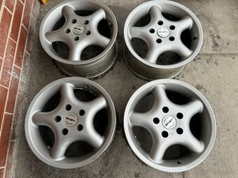 Alu 15" 5x114,3 pěkné, šedá metal... sada 1999,-