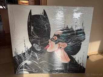 Ručně malovaný obraz Batman, nerozbalený