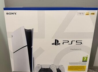 Nová Herní konzole Sony Playstation 5 Slim s Mechanikou