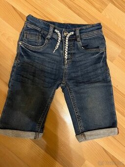 Riflové dětské kraťasy vel.122