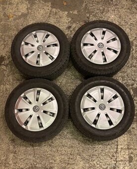 Originální plechové disky R16 + zimní pneu 215/65 R16C