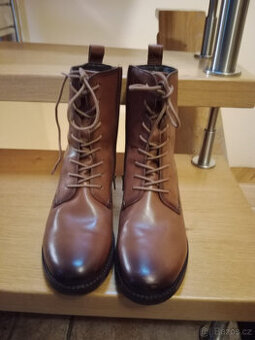 Boty kožené