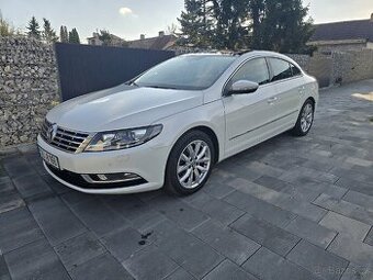 VW CC 2.0 tdi 110 kw bílá perleť