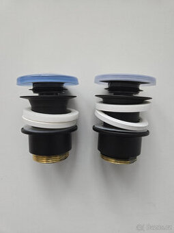 Nobilis umydlová výpusť click clack černá matná