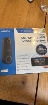Chytrý bezdrátový videozvonek Reolink D340W nový nerozbalený