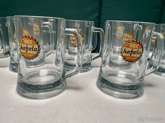 Retro sklenic Kofola s uchem - Zlevněno
