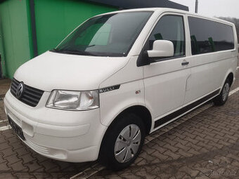 VW Transporter T5, 1,9tdi 62kw, 2008, 5míst, long, bez DPF
