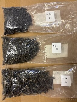 Prodám ŠROUBY M5,M6