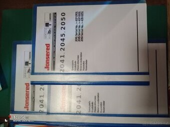 Jonsered 2041,2045,2050. Katalog náhradních dílů