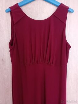 Tmavě vínové společenské šaty C&A Yessica dress