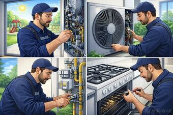 Servisní technik plynových zařízení (kotlů)