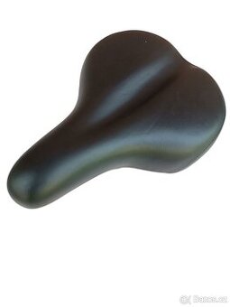 Nové černé sedlo na kolo