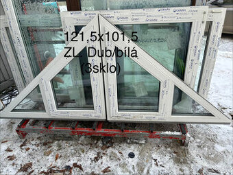 Plastové okno 1215x1015,