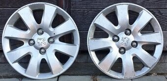 Za 400,- 2 Poklice PEUGEOT 15" ORIGINÁL - HOBART
