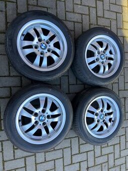 4x alu disky 5x120 R16, letní pneu
