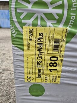 Fasádní polystyren šedý 180mm