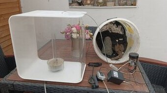 Designové Akvárium biOrb Flow 30 LED, používané, včetně přís