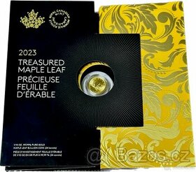 Zlatá mince 1/10 oz Treasured Maple Leaf 2023