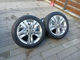 ALU 5x112 R18 s letním pneu (kar)