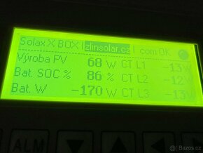Wattrouter Solar X BOX pro Solax X3 a Goddwe ET10