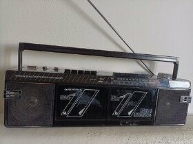 Grundig RR1100 2kazetak, radiomagnetofon boombox retro
