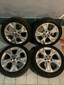 Alu kola Škoda R17 5X112 ZIMNÍ PNEU 225/45 R17 - 1