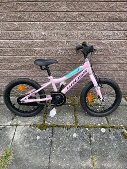 Dětské Kolo Kross Mini 3.0 16" PINK 2023 + přídavná kolečka