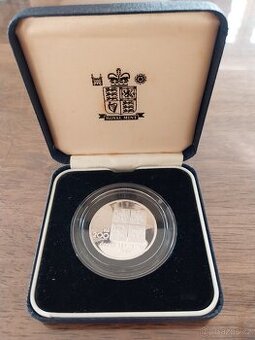 Stříbrná 200Kč mince 1994 vylodění spojenců v Normandii