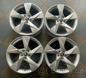 nová originální alu kola Škoda 17", rozteč šroubů 5x100
