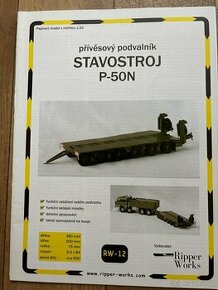 Stavostroj P-50N, 1:32 Ripper Works - 1