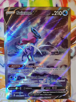 POKEMON Suicune V (CRZ GG38) CROWN ZENITH