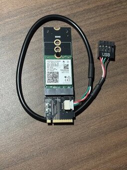 Adapter PCI do slotu M2 Nvme pro Wifi kartu