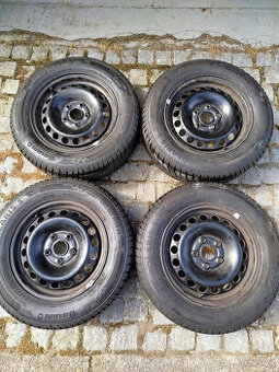 Zimní sada Škoda Octavia 2,Vw,Disky a pneu 195/65R15