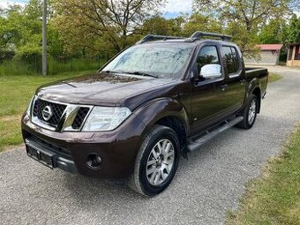 Nissan Navara D40 3,0DCI V6 170kw DOUBLECAB AUTOMAT KŮŽE 4X4