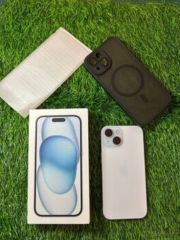 iPhone 15 128gb - nový + příslušenství