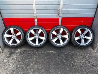 Original ALU kola Audi antracit 19" 8,5J ET43 + 225/40/R19