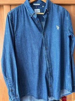 Riflová košile U.S. Polo ASSN - 1