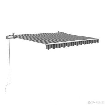 Markýza OBI - AVENTURA-3m x 2m bílo šedá- nová - 1