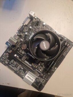 Zakladni deska am4 s cpu+ram