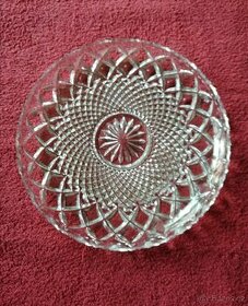 Skleněná mísa, průměr 28 cm