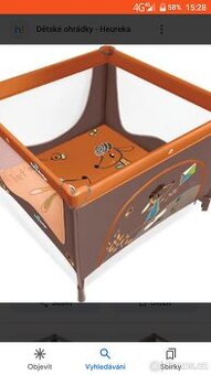 Detska ohradka baby design play top stav