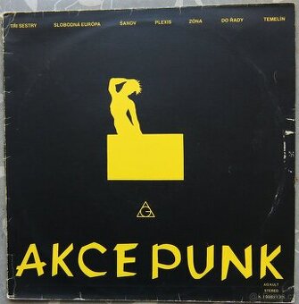 LP deska - Akce Punk (Tři sestry, Plexis, Šanov, Do řady, Sľ