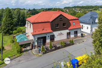 Rodinný dům s restaurací o výměře 507 m2 v obci Lískovec