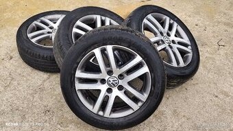 ALU kola Volkswagen 5x112 – 16" + pneu 205/55 R16